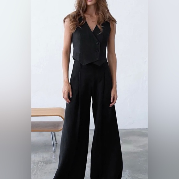 Commense Pants - Commense Black vest and pants large vest NWT pants NWOT neither wore